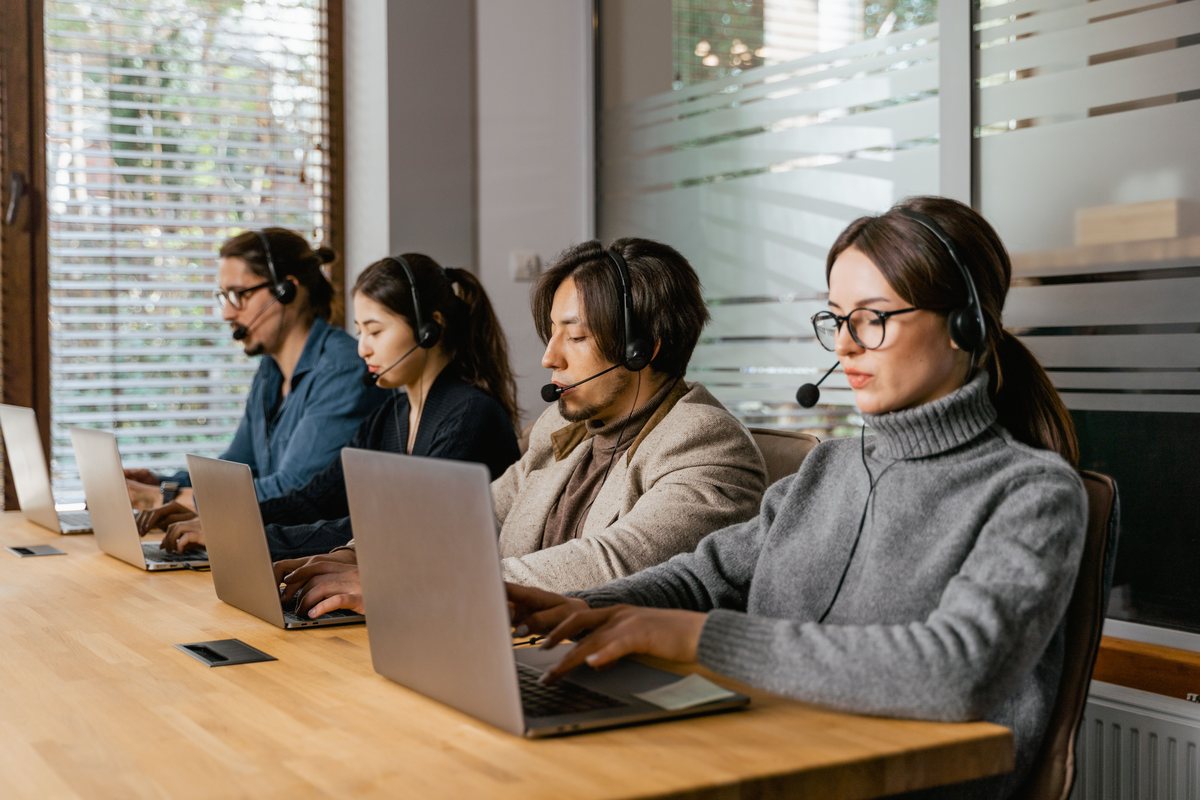 BRN Global call center team